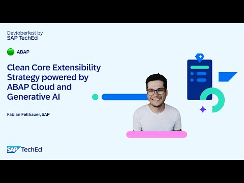 🟢 Clean Core Extensibility Strategy powered by ABAP Cloud and Generative AI