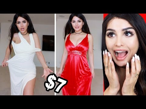 THRIFT STORE PROM DRESSES (Try On Haul)