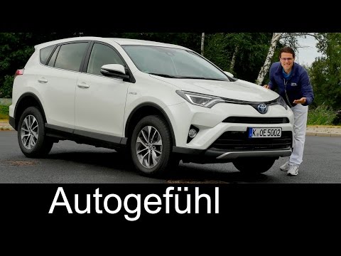 Toyota RAV4 Hybrid FULL REVIEW test driven Facelift 2016 - Autogefühl