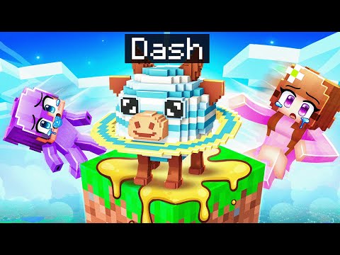 I Pretended to be a SECRET BABY BRAINROT on One Block in Minecraft…