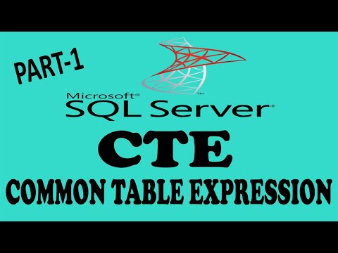 (Part-1) CTE in SQL - Common Table Expression In SQL - SQL CTE - CTE In SQL Server - ( Hindi/Urdu )