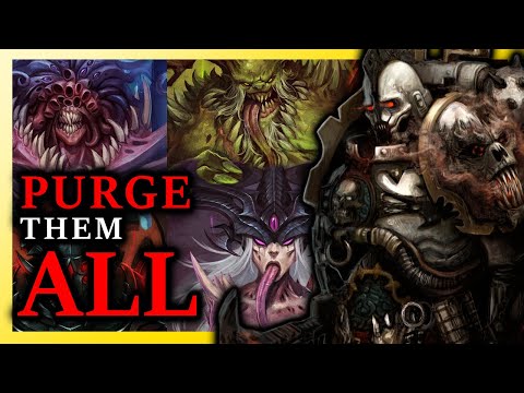 The Malice Crusade: Sons of Malice Wage Brutal War Against All Chaos Gods | Warhammer 40k Lore