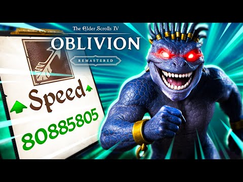JUST… FASTEST Build Ever Created in OBLIVION REMASTERED