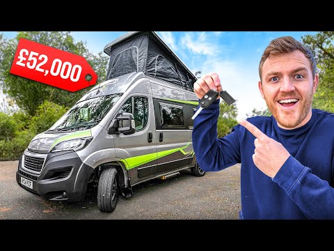 Camping in BRAND NEW High-Tech Adventure Campervan
