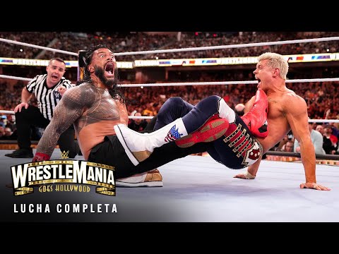LUCHA COMPLETA: Roman Reigns vs. Cody Rhodes: WrestleMania 39 Domingo