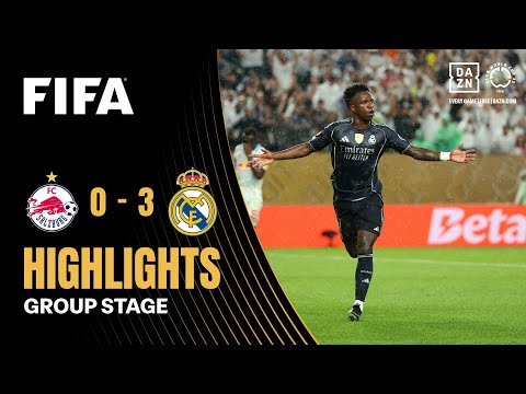 FC Salzburg vs Real Madrid C.F. Highlights | FIFA Club World Cup 2025