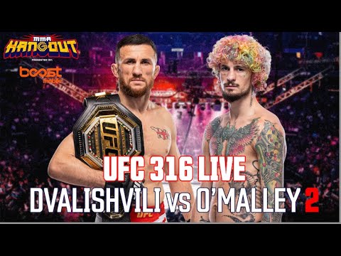 UFC 316: Merab Dvalishvili vs. Sean O'Malley | MMA Hangout Presented by Boost Mobile