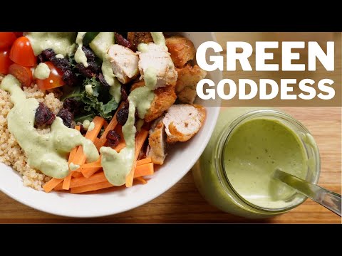 GREEN GODDESS Dressing & Dip » I use this on everything!