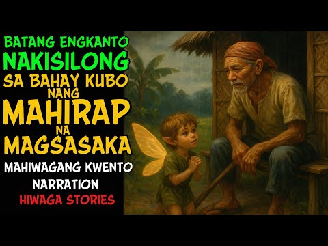 BATANG ENGKANTO NAKISILONG SA BAHAY KUBO NG MAHIRAP NA MAGSASAKA | True Story