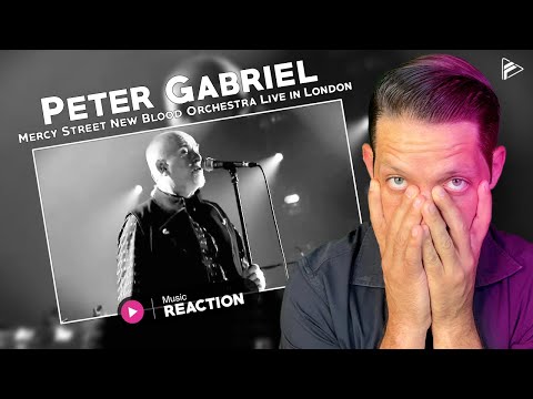 Peter Gabriel - Mercy Street New Blood Orchestra Live in London 2012 (Reaction)