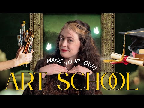 Build a plan to DIY Art School - everything you need to fast-track your creative journey