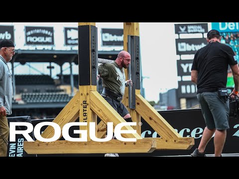 Yoke Carry, Overhead Log Lift Medley - Strongman Event 5 Live Stream | 2022 Rogue Invitational