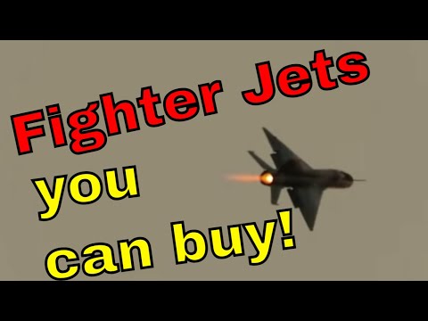 10 Private Fighter Jets For Sale Today! As Low As $35,000!