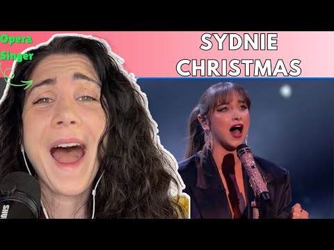 AMAZING!| Sydnie Christmas "MY WAY" | Voice Teacher/Opera Singer FIRST TIME Reaction