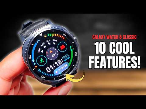10 Cool Things To Do with Samsung Galaxy Watch 8 Classic!