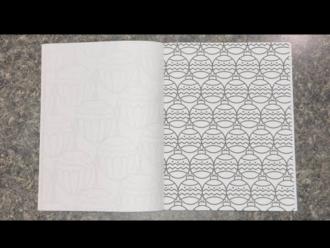 Colour with Me: Satisfying Designs | Red Ornaments #monochromemonday