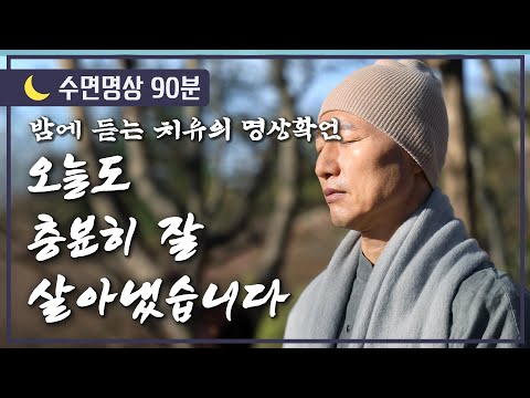 오늘도 충분히 잘 살아냈습니다 / 소제 / 밤에 듣는 치유의 명상확언