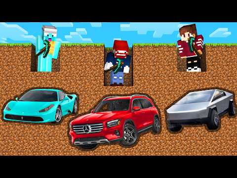 GRABE FÜR DAS SCHNELLSTE AUTO in Minecraft