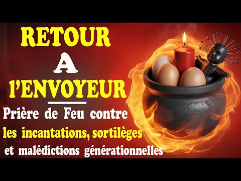 PRIÈRE DE FEU CONTRE LES INCANTATIONS, LES SORTILÈGES ET LES MALÉDICTIONS GÉNÉRATIONNELLES
