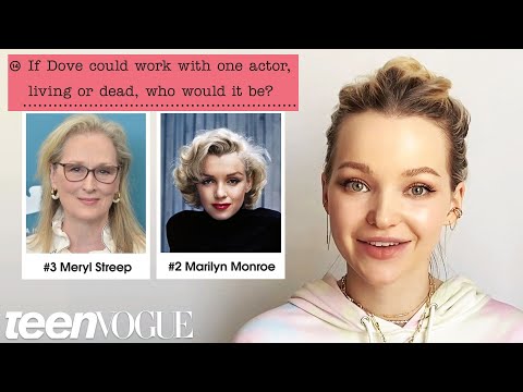 Dove Cameron Guesses How 2,155 Fans Responded to a Survey About Her | Teen Vogue