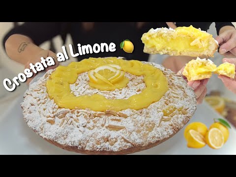 CROSTATA AL LIMONE 🍋 MORBIDA E CREMOSA 🍋