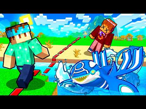 You Can Only Walk In A STRAIGHT LINE In PIXELMON! (Minecraft)