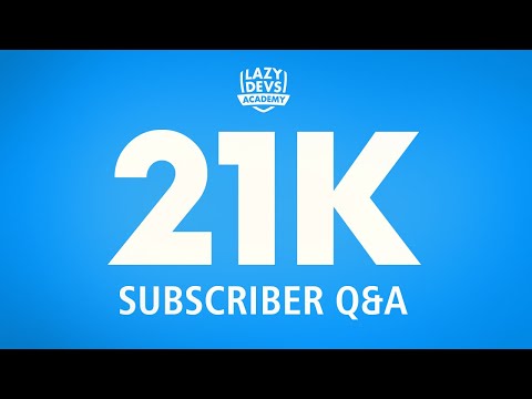 21000 Subscriber Q&A