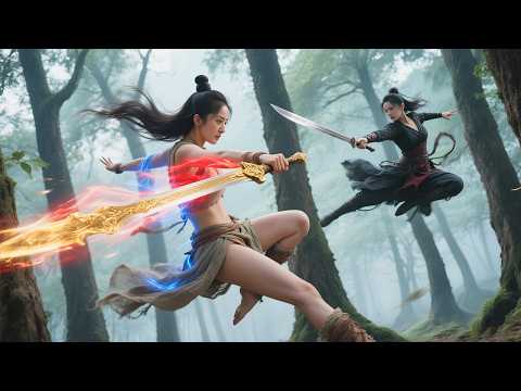 Assassins ambush a helpless-looking slave, only to find she single-handedly defeats them all.