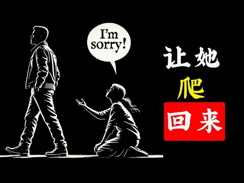 这样做，她就会爬回来求你。