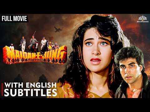 Maidan-E-Jung (1995) 4K | Dharmendra, Akshay Kumar, Karishma | Indian Action Full Movie | English CC
