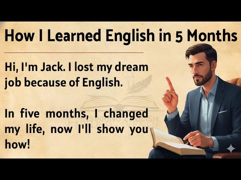 How I Learned English in 5 Months || My Powerful Story 🔥 || Graded Reader || Improve Your English ✅