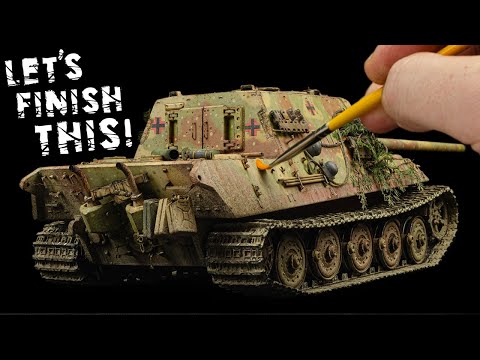Let's Finish The Jagdtiger With Some Stowage and Finishing Touches!