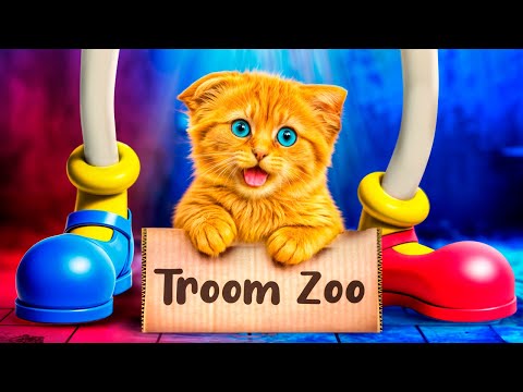 Мы построили секретный домик для кота! Помни vs Кейн!