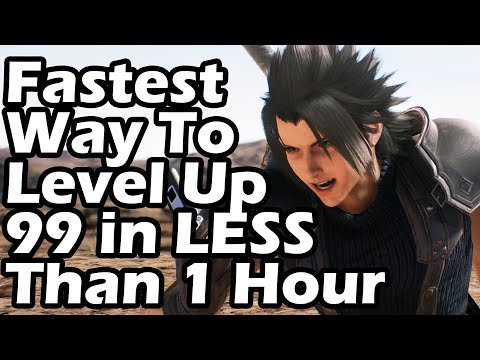 Crisis Core Final Fantasy 7 Reunion Best And Fastest Way To Hit Level 99 AVAILABLE EARLY