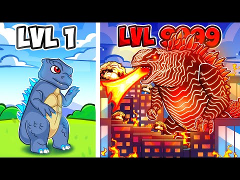 Upgrading GODZILLA into THERMO GODZILLA in ROBLOX!