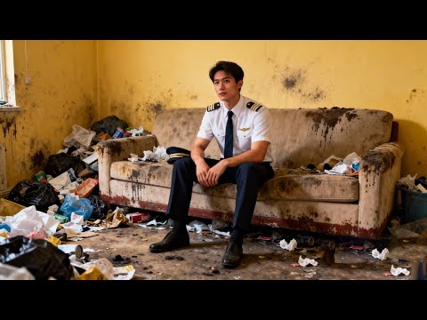 😥Can you believe this is actually the home of a handsome flight attendant?