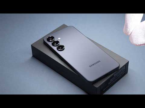 Samsung Galaxy S25 Unboxing - Blue Black