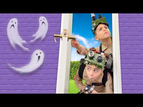 Matteo and Gabriella Ghost Catching Adventure