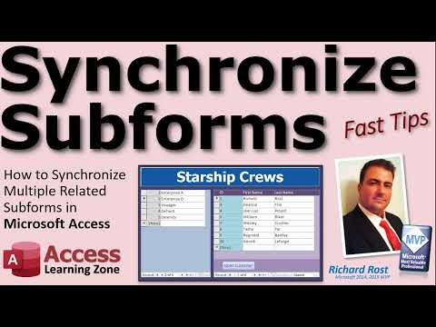 How to Synchronize Multiple Related Subforms in Microsoft Access Without Any VBA Programming
