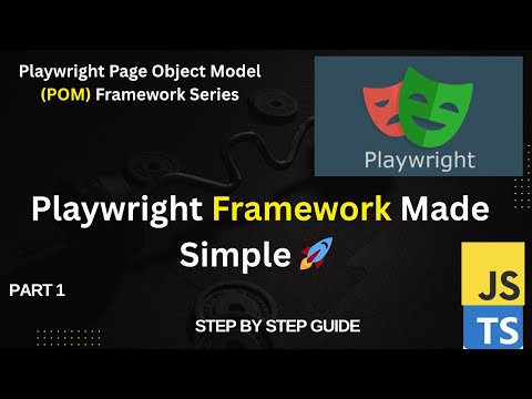How to create a Page Object Model(POM) in Playwright Automation | For Beginners | Part 1
