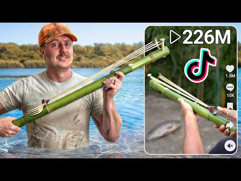 We Tested VIRAL DIY Fishing Weapons