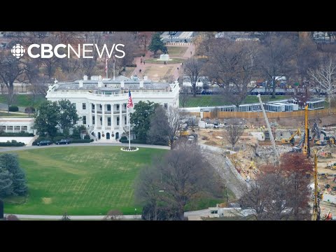 Trump administration sued over White House ballroom plan