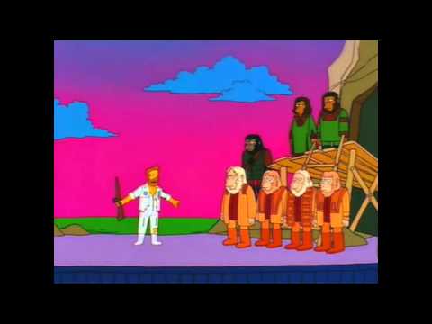 Simpsons - Planet of the Apes, the musical