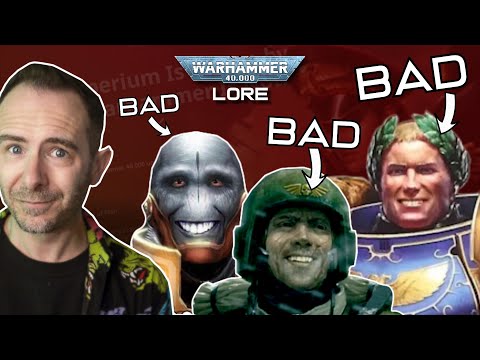 EVERY 40k FACTION IS BAD and HERE'S WHY! Warhammer 40,000 Lore