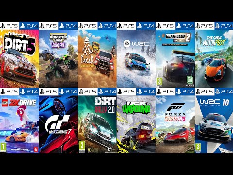 Top 28 Racing Games on PS4 & PS5 of All Time