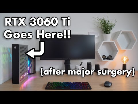 Zotac RTX 3060 Ti FORCED Into SkyReach 4 Mini - 5L Compact Gaming PC Console Killer!