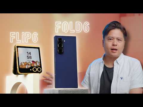 Samsung Galaxy Z Fold 6/Flip 6 初步印象：更加「用得著」嘅摺機｜Samsung 2024 夏季新產品！✨✨