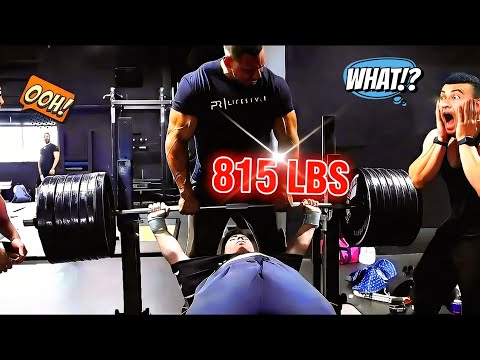 Larry Wheels SHOCKED by 17 Year Old’s Strength (815 lbs!)