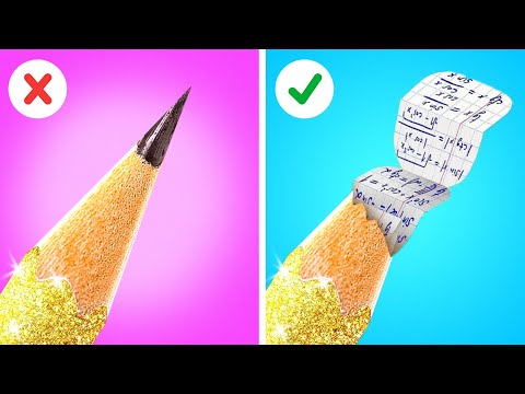 TEACHER VS ME CHALLENGE | SCHOOL SURVIVAL HACKS! Tips & DIY Gadget Ideas by 123 GO!