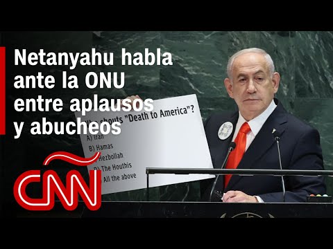 Discurso completo de Benjamin Netanyahu en la Asamblea de la ONU